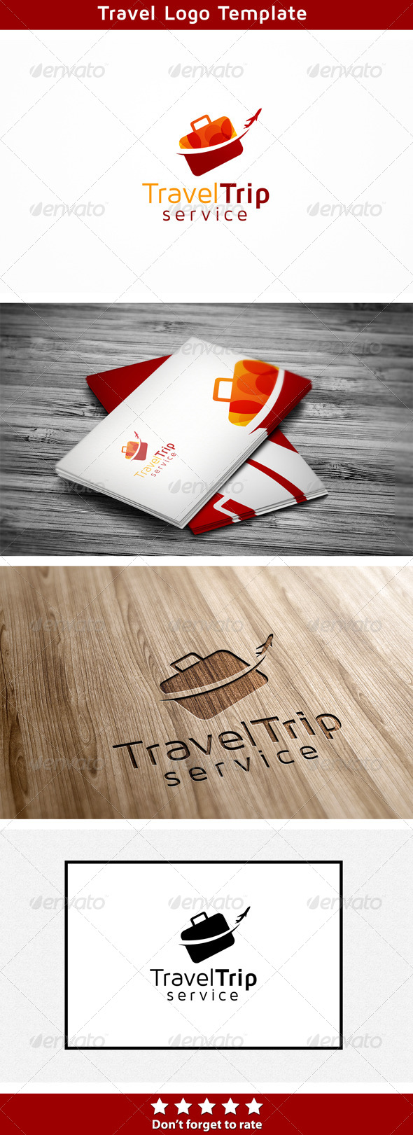 Travel Trip - Abstract Logo Templates