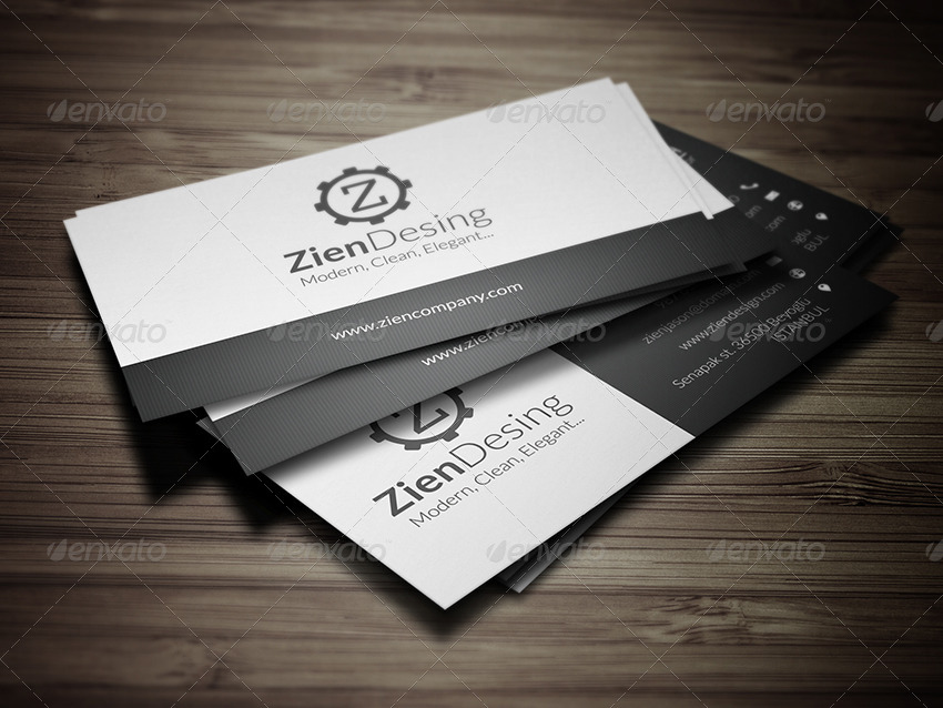 2 in 1 Corporate Business Card Bundle by YFguney | GraphicRiver