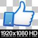 Facebook 3D Thumbs Up Like Icon - VideoHive Item for Sale