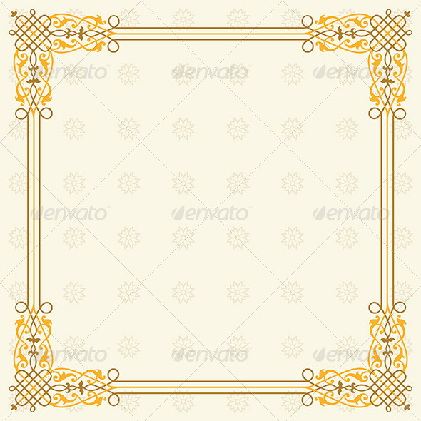 Elegant Frame - Patterns Decorative