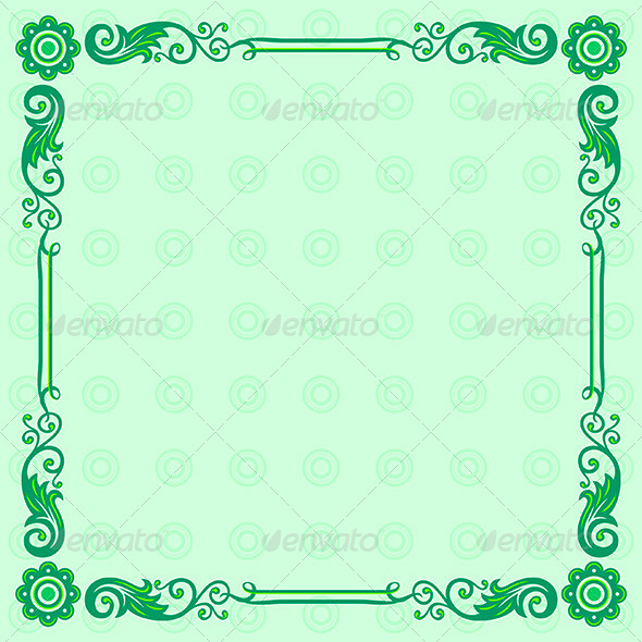 Elegant Frame - Patterns Decorative