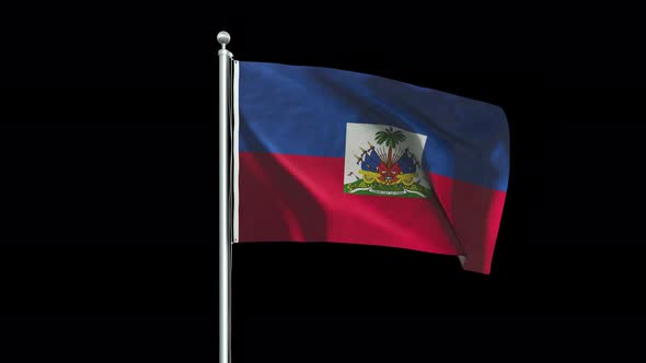 Haiti Flag Big