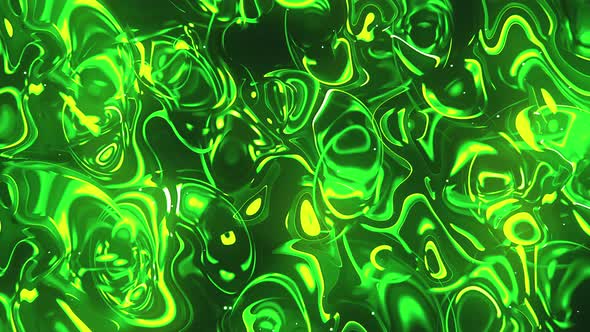 Green Luminous Fluid