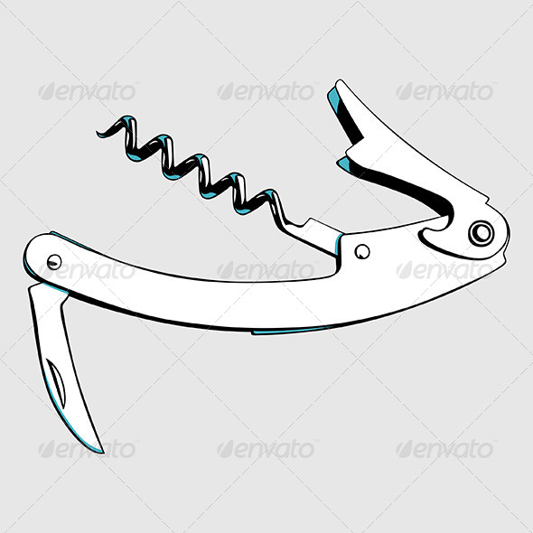 Pocket Knife - Objects Vectors