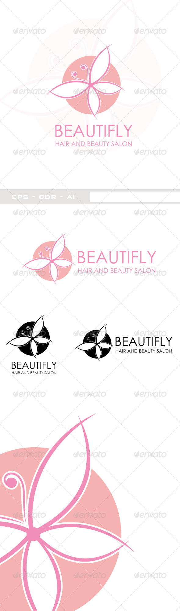 Beautifly Beauty Logo - Symbols Logo Templates