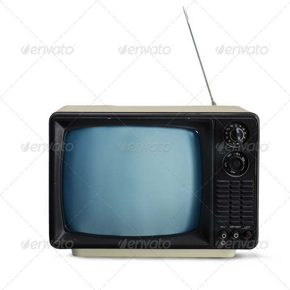 Old TV - Stock Photo - Images