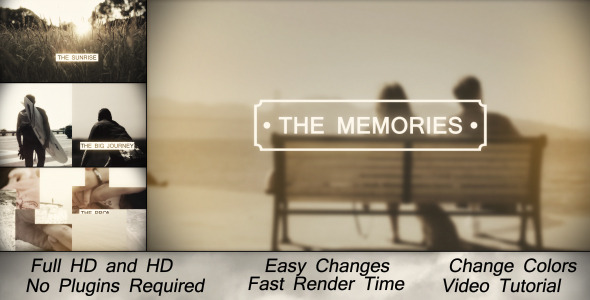 Memories Slideshow - VideoHive 6348368