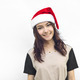 Christmas woman smiling - PhotoDune Item for Sale