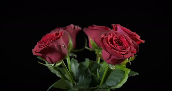 Romantic day with vase flowers.  alt