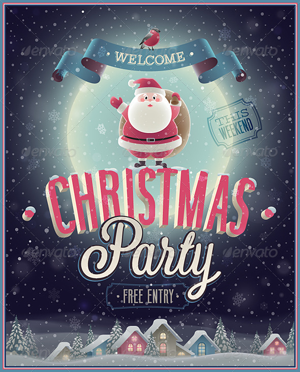 Christmas Poster - Christmas Seasons/Holidays