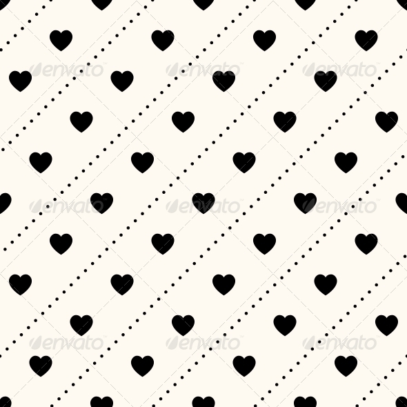 Vector Seamless Retro Pattern - Patterns Decorative