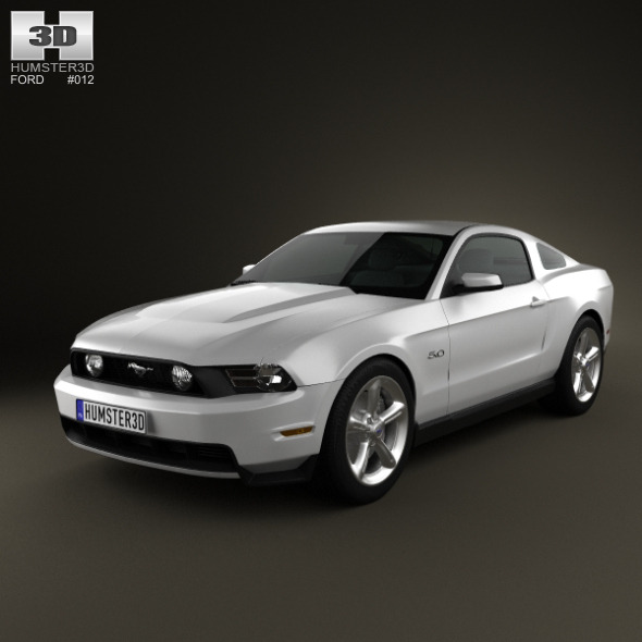 Ford Mustang GT 2012 - 3DOcean Item for Sale