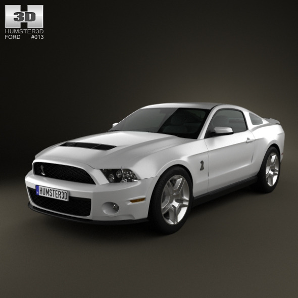 Ford Mustang Shelby GT500 2012 - 3DOcean Item for Sale