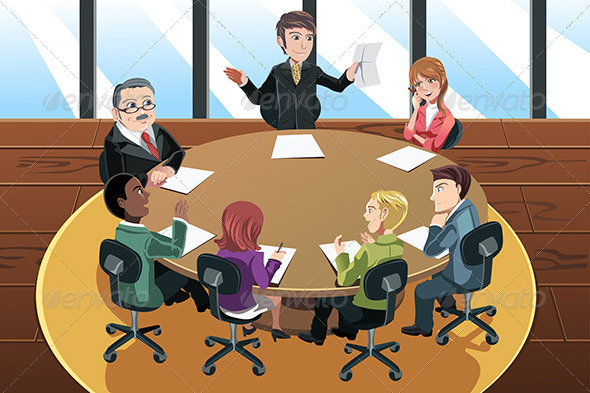 Business Meeting - Business Conceptual