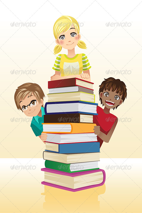 Children Education - People Characters