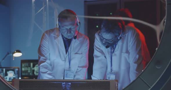 Scientists Conducting a Test in a Lab alt