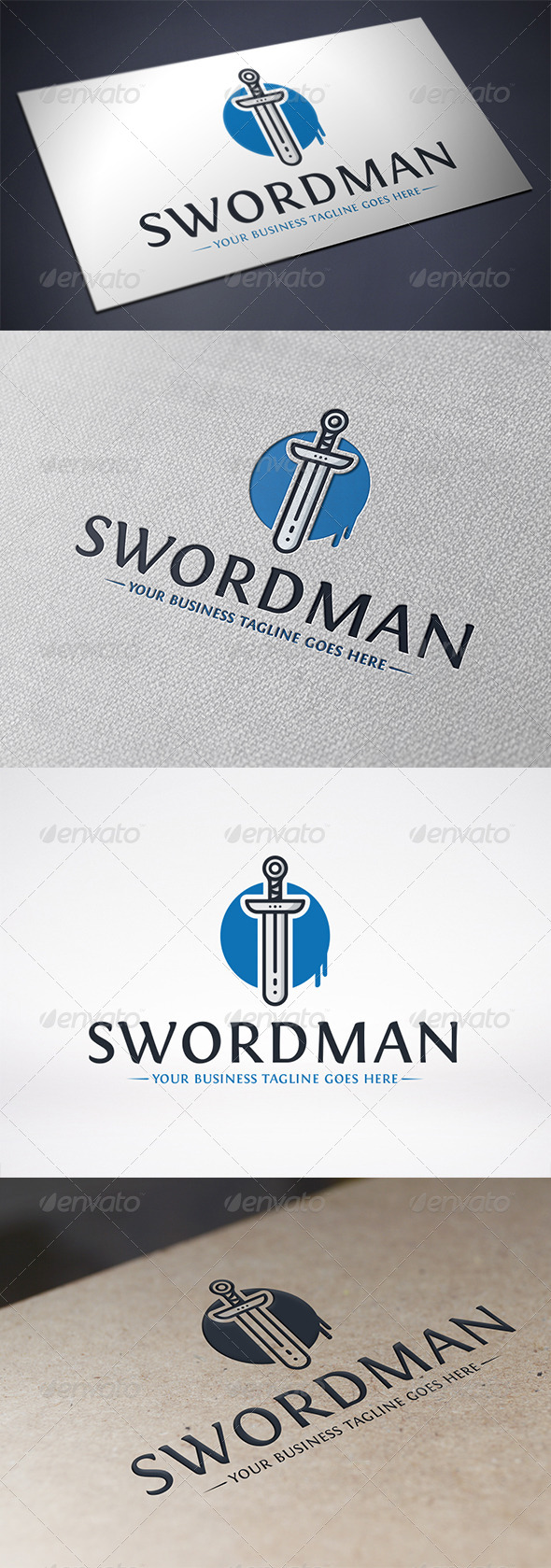 Sword Logo Template - Objects Logo Templates