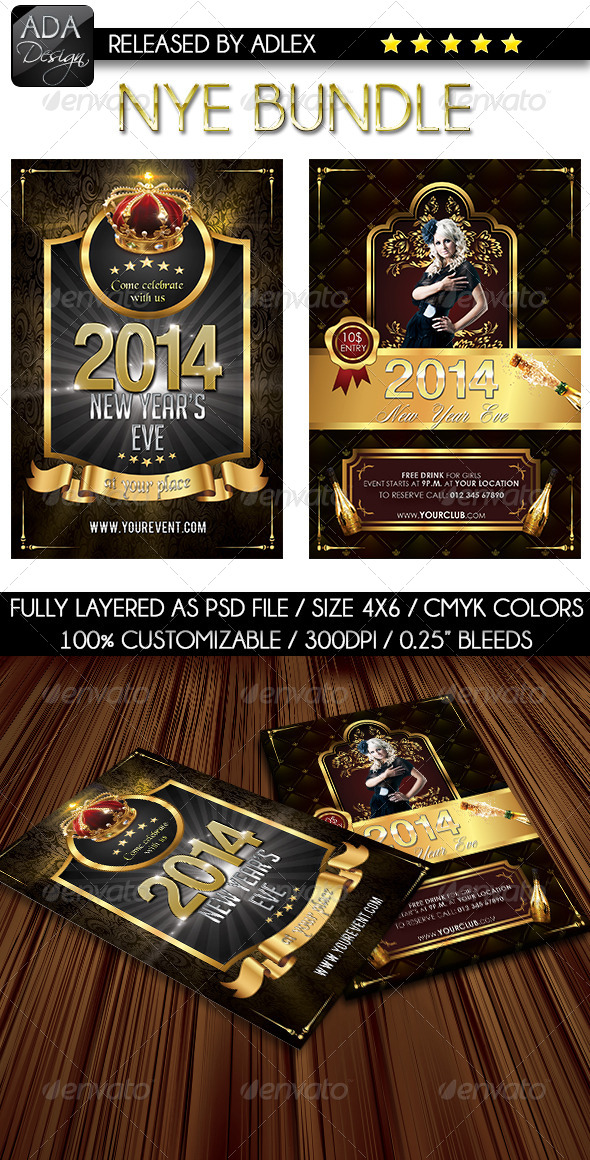 New Year's Eve Bundle - Holidays Events