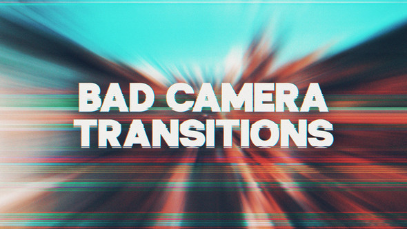 Bad Camera Transitions, After Effects Project Files | VideoHive