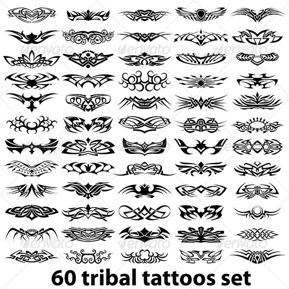 Tattoo Vector Set - Tattoos Vectors