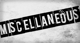 Miscellaneous