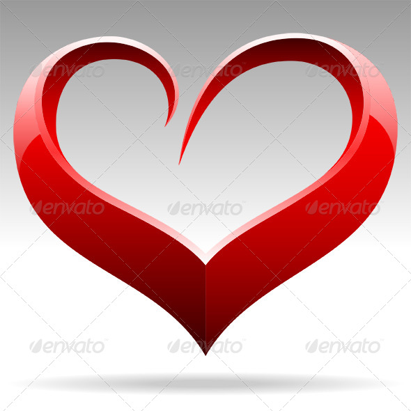 Heart Shape Sign - Seasons/Holidays Conceptual