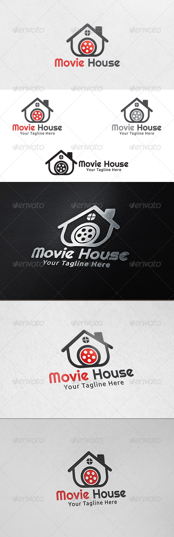 Movie House - Logo Template - Symbols Logo Templates