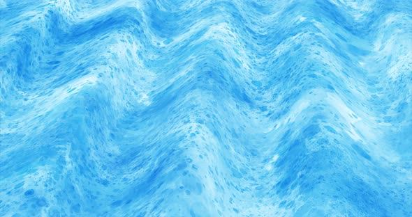 Abstract blue waves animation.