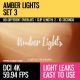 Amber Lights (4K Set 3)