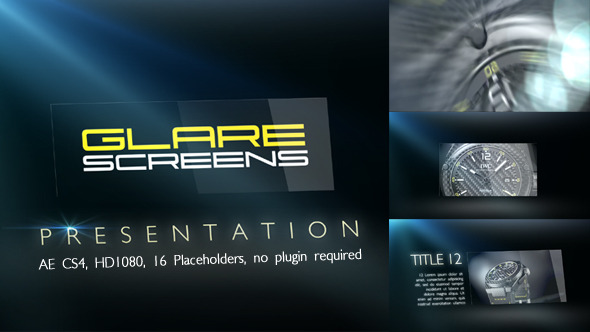 Glare Screens Presentation - VideoHive 6363254