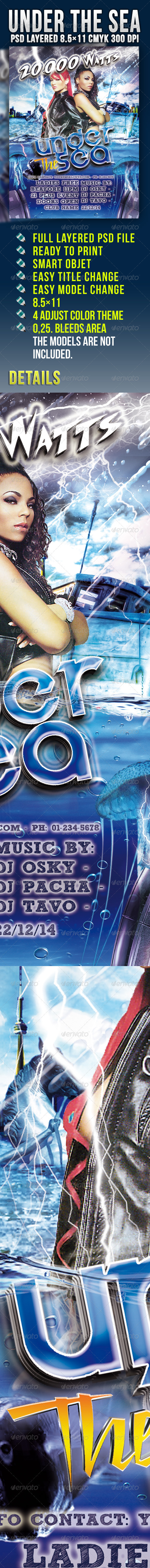 Under The Sea - Clubs & Parties Events