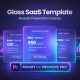Saas Glassmorphism UI Presentation Scenes - VideoHive Item for Sale