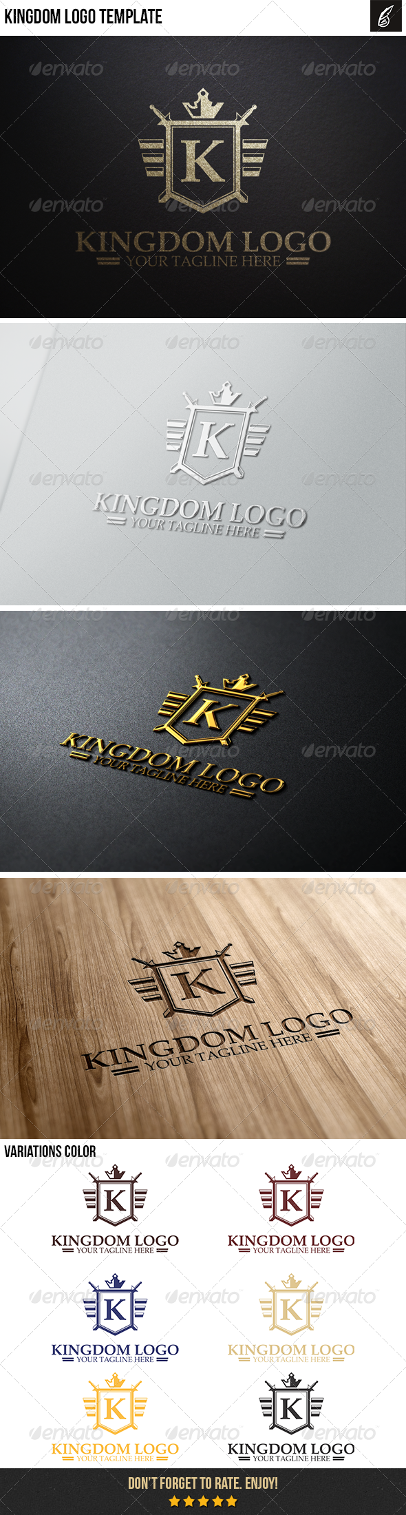 Kingdom Logo - Crests Logo Templates