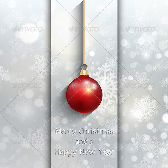 Christmas Baubles Background - Christmas Seasons/Holidays