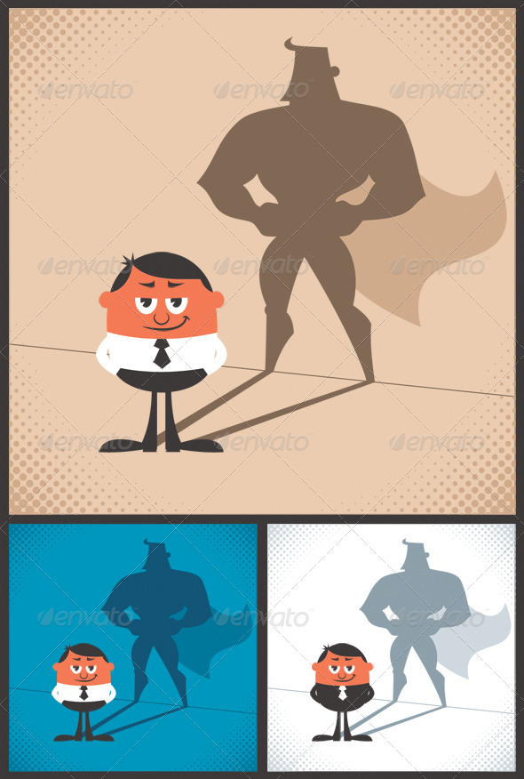 Super Businessman - Concepts Business