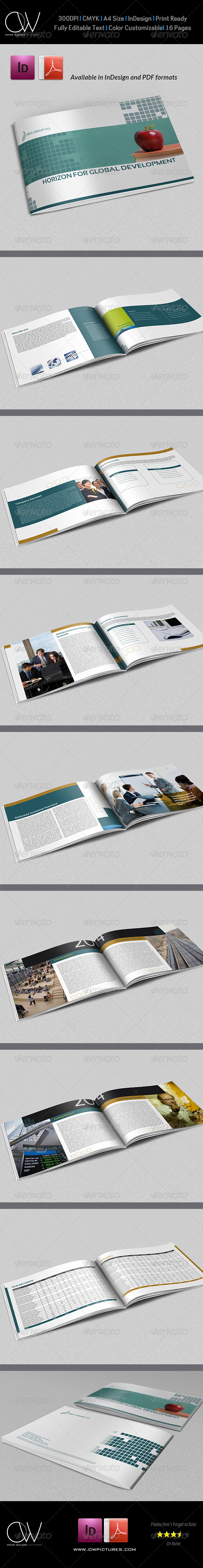 Corporate Brochure Template Vol.15 - 16 Pages - Corporate Brochures