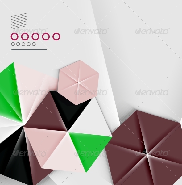 Hexagon Business Paper Geometric Shape - Backgrounds Business