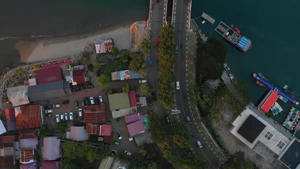 AH -Aerial View Of Small Village 03 alt