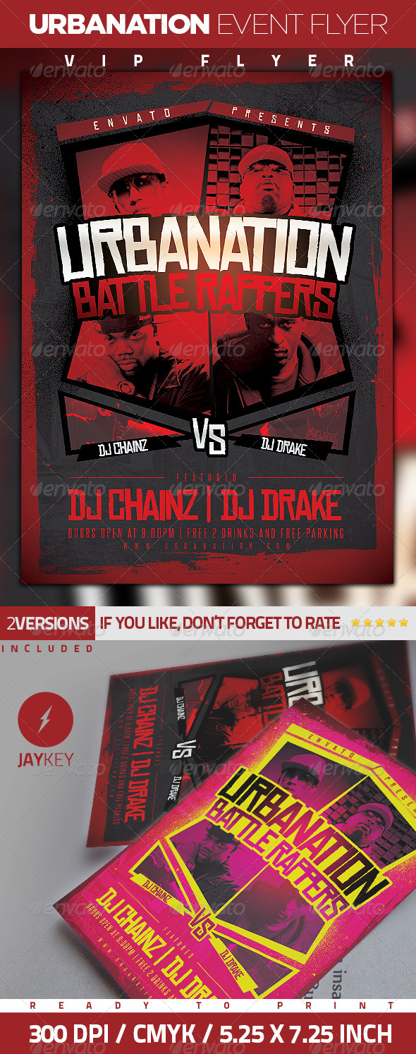 Urbanation Event Flyer - Events Flyers