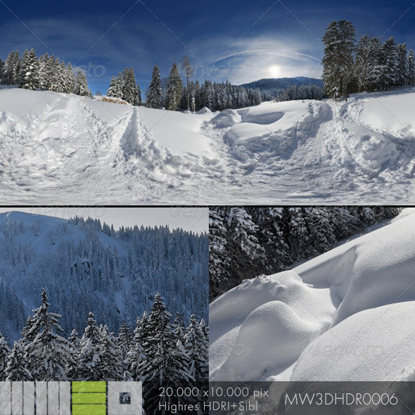 MW3DHDR0006 Snowy Winter - 3Docean 6373979