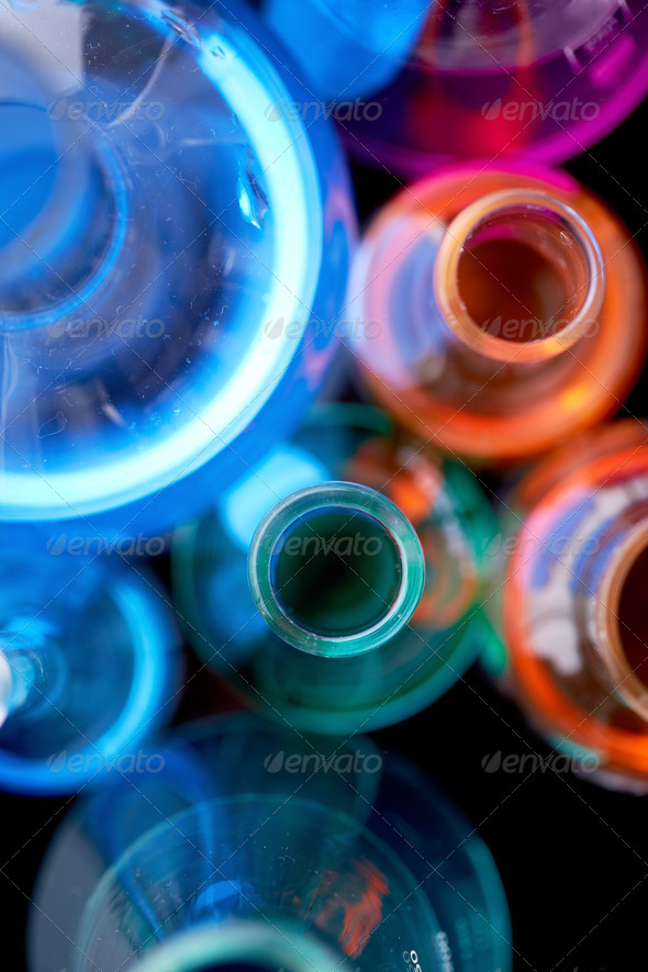 Colorful liquids - Stock Photo - Images
