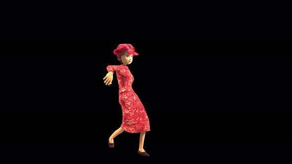 54 Chinese Girl Dancing 4K alt