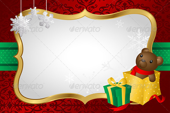 Christmas Shopping Background - Decorative Vectors
