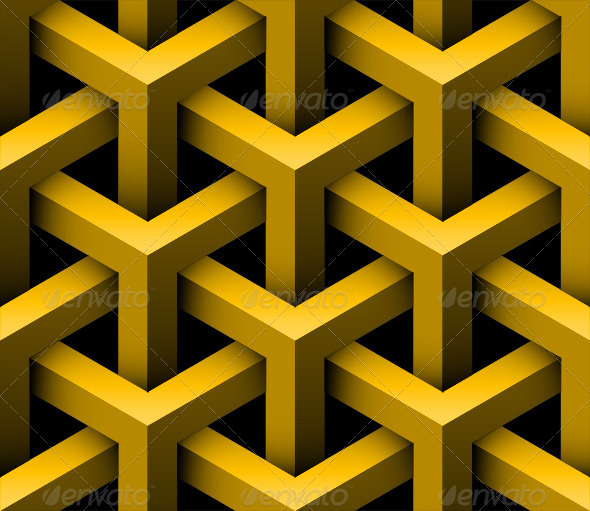 3D Seamless Pattern - Backgrounds Decorative