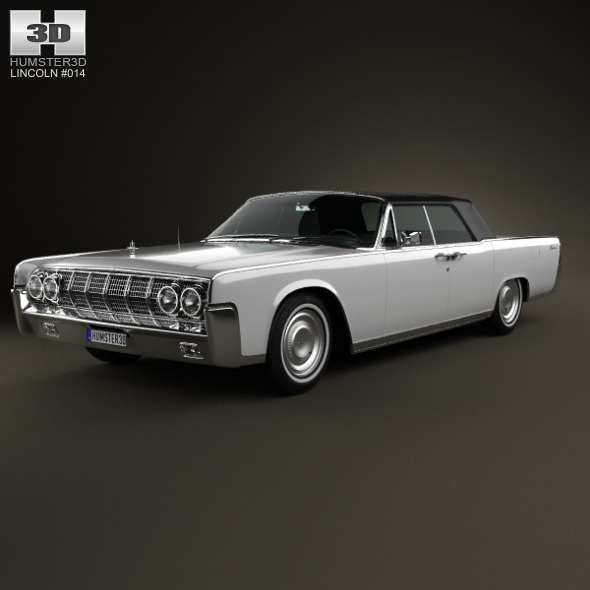 Lincoln Continental convertible 1964 - 3DOcean Item for Sale