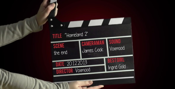Clapperboard - VideoHive 6380809