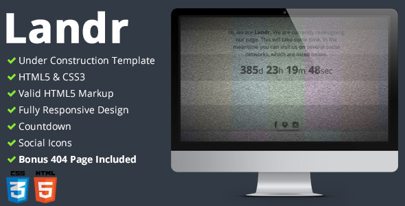 Landr - Responsive - ThemeForest 6382261