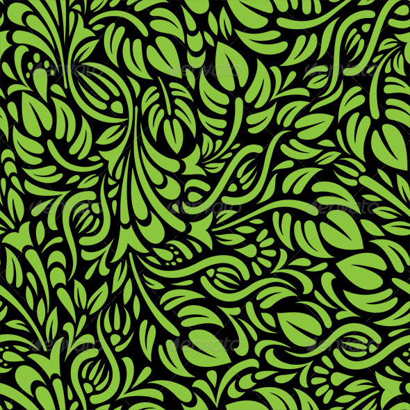 Floral Seamless Pattern - Patterns Decorative
