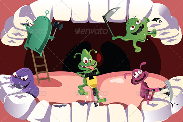 Teeth Cavity - Health/Medicine Conceptual