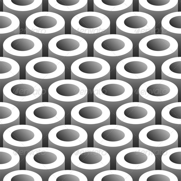 Abstract Tubes Seamless Pattern - Patterns Decorative